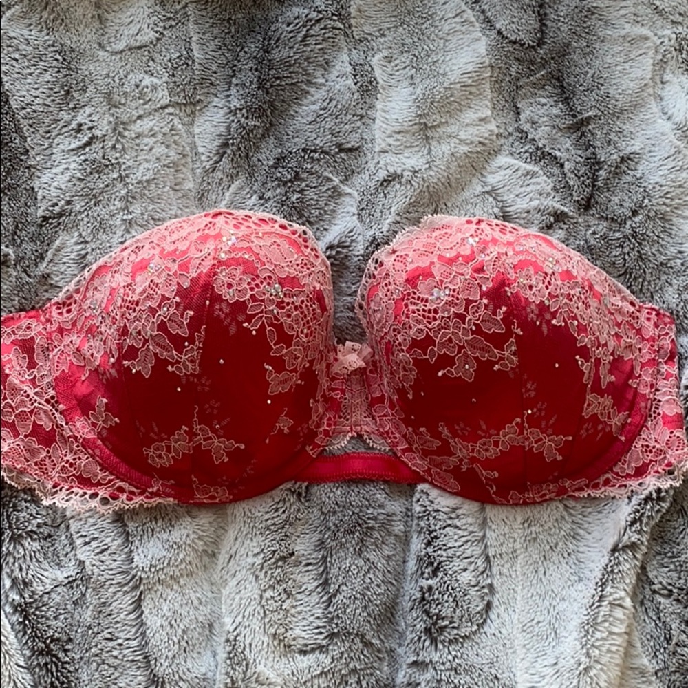 Victoria Secret Push Up Strapless Bra